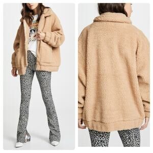 I.AM.GIA Pixie Sherpa Coat Carmel Tan